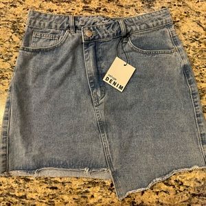 NWT Refuge Denim Jean Skirt size M